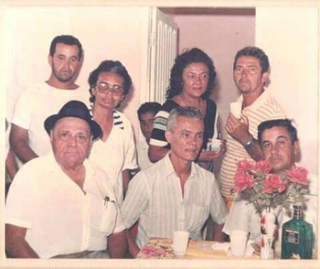 Deputado Elisio Maia (chapéu preto) em reunião. Foto: Marcos Braga.